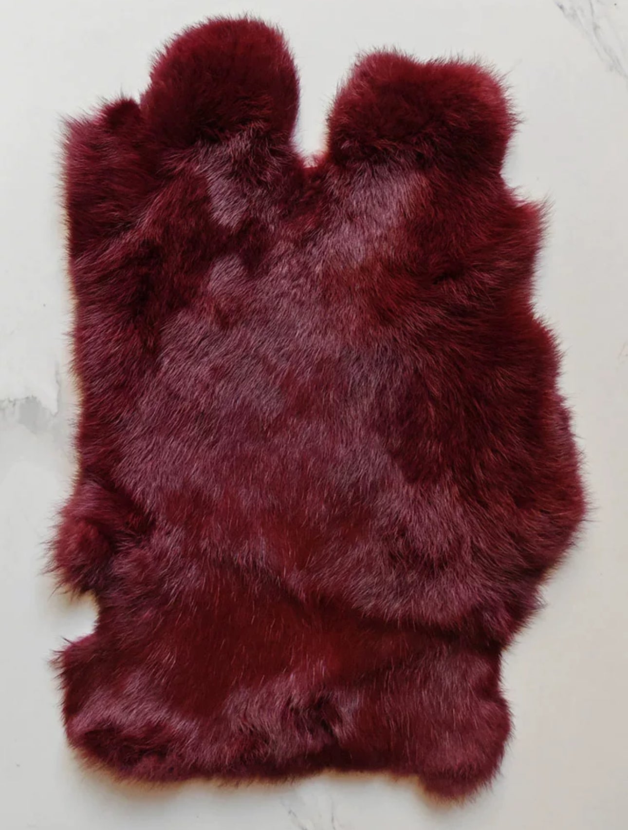 Genuine Rabbit Fur for Crafts | Premium Natural Texture | Rabbit Skin