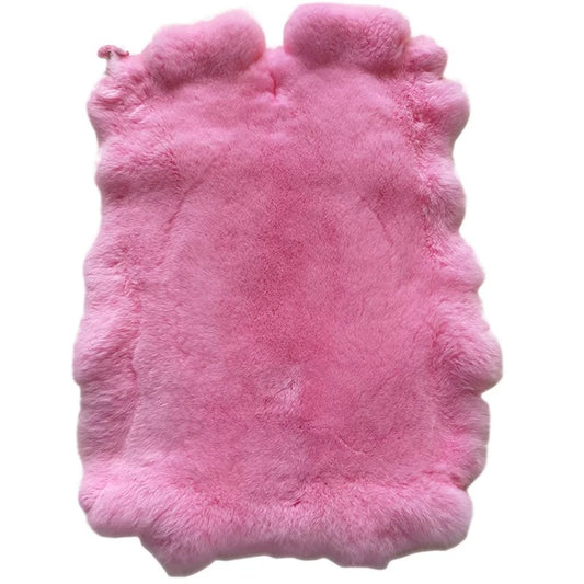 Multi-Color Rex Rabbit Fur Pelts - Premium High-Density Selection