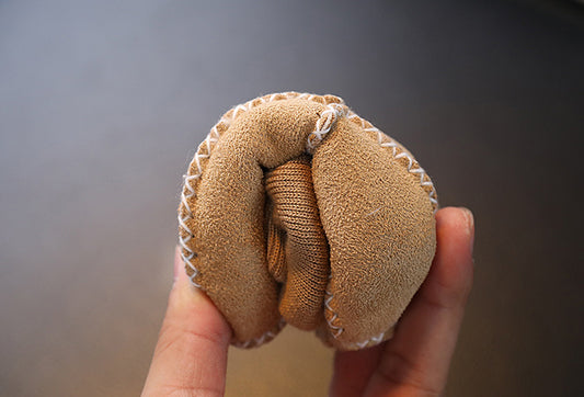 Merino Lambskin Baby Booties Genuine Lambskin Fur