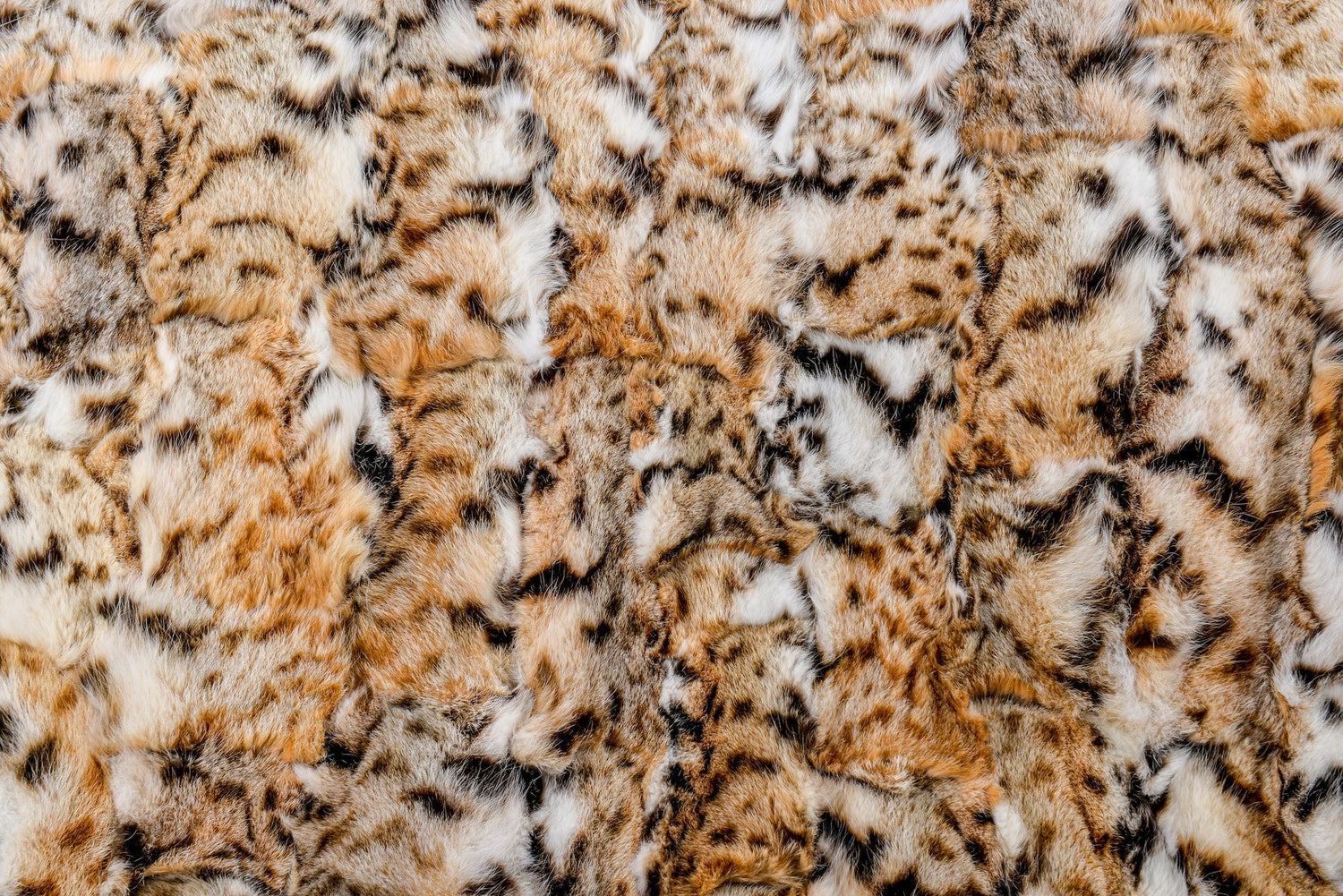 Genuine rare lynx fur pelt - Turkish Leather Fur