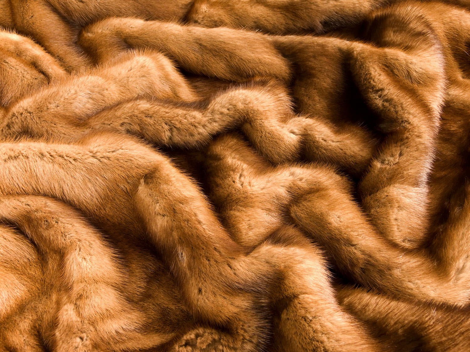 Premium genuine mink fur pelt - Turkish Leather Fur