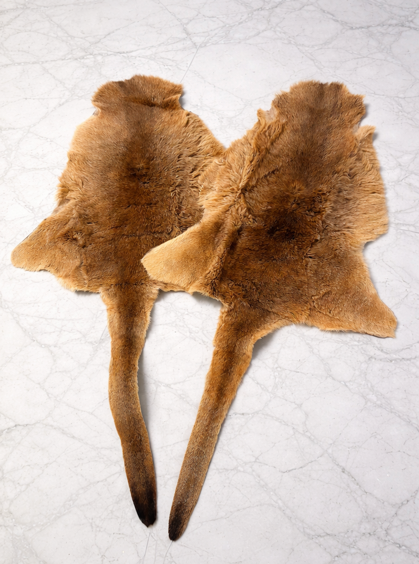 Genuine kangaroo leather hide fur pelt - Turkish Leather Fur