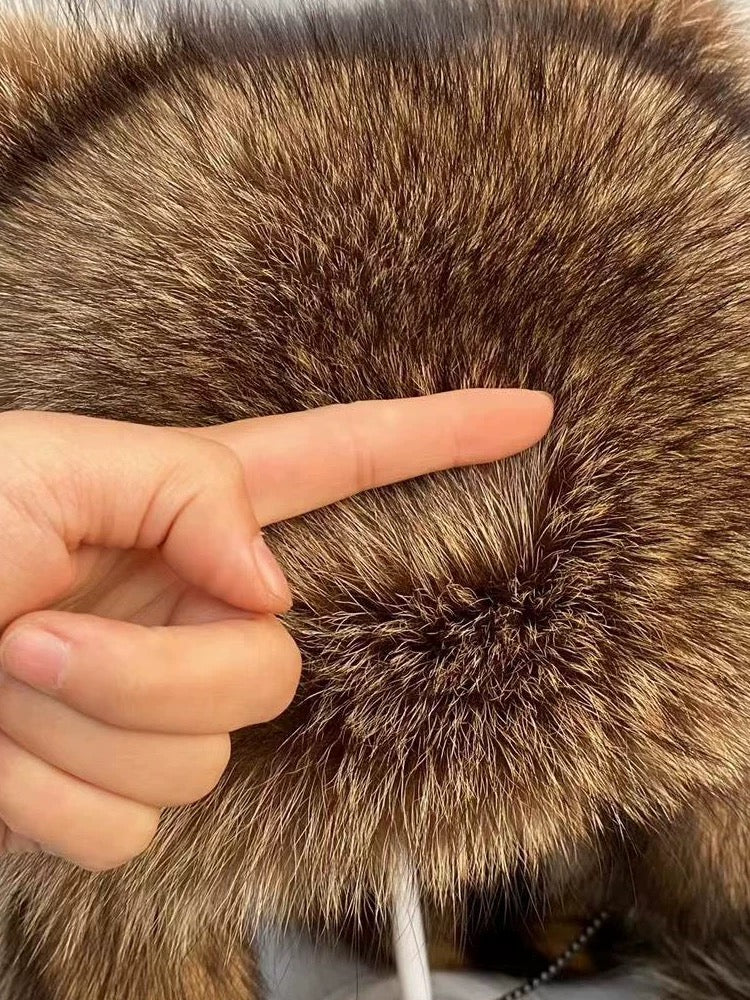 American Raccoon Fur Hat Natural Raccoon Fur Hat