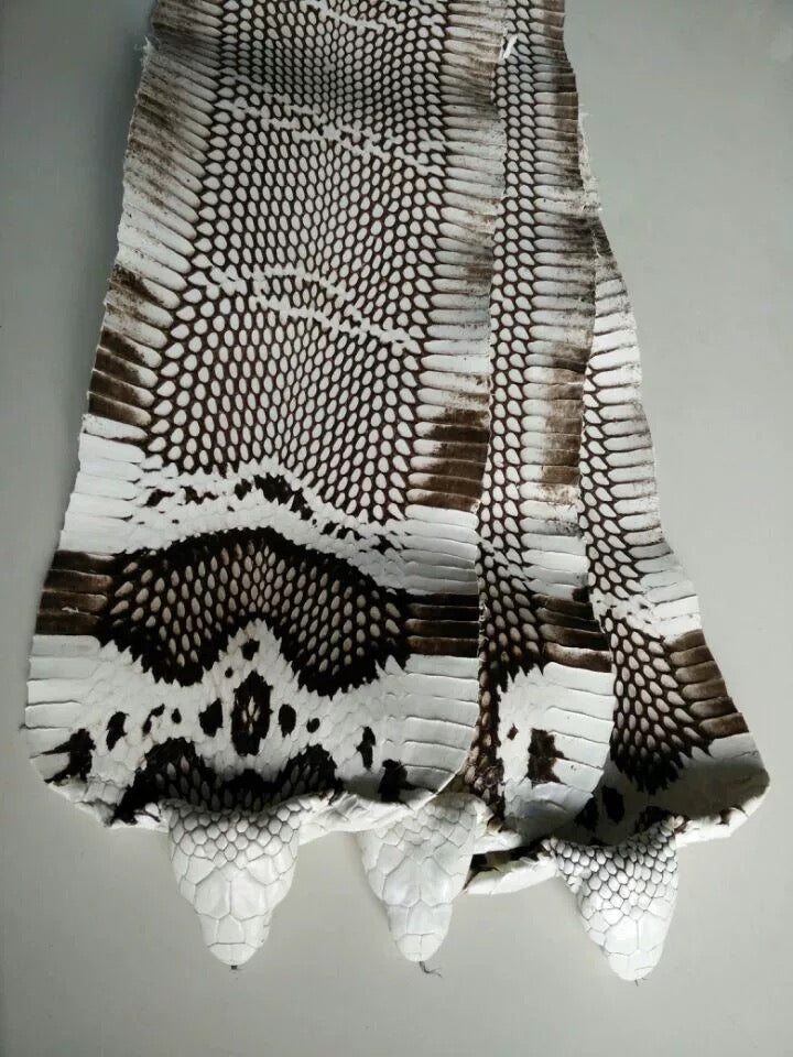 Luxury Genuine Snakeskin | Natural Patterned Exotic Designer Leather