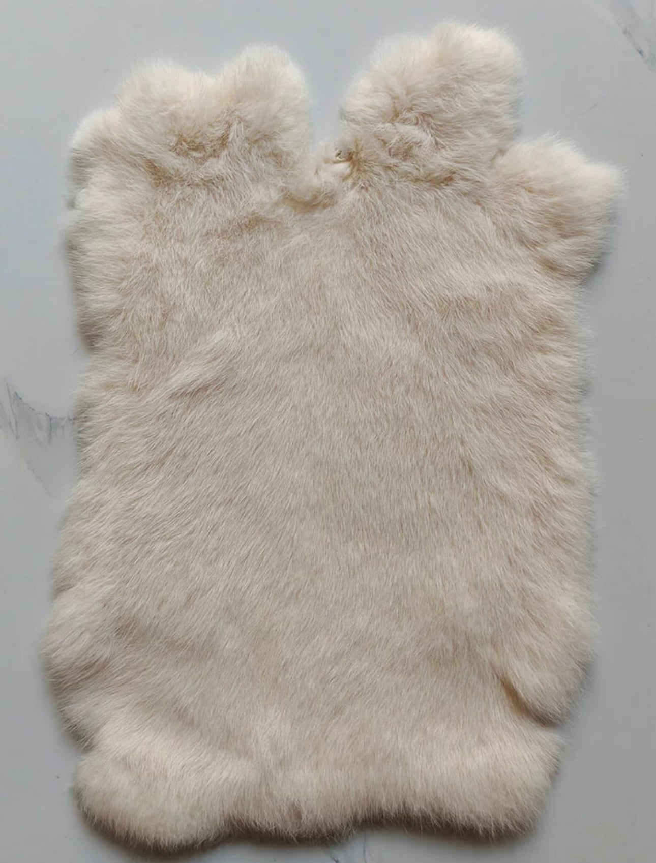 Genuine Rabbit Fur for Crafts | Premium Natural Texture | Rabbit Skin