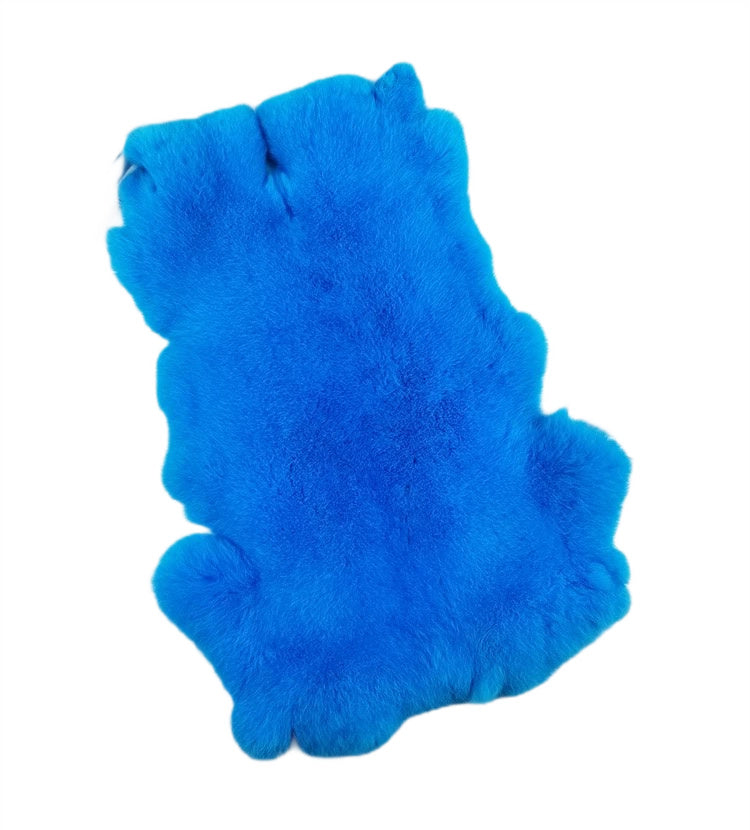 Multi-Color Rex Rabbit Fur Pelts - Premium High-Density Selection