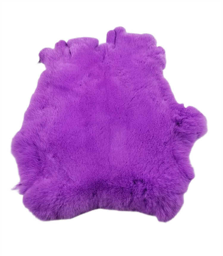 Multi-Color Rex Rabbit Fur Pelts - Premium High-Density Selection
