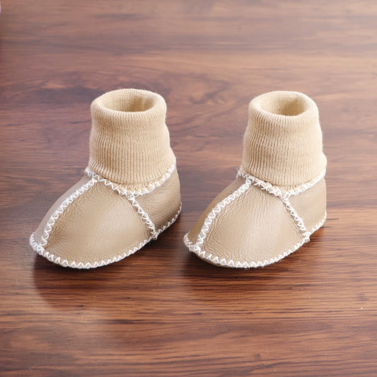 Genuine  Lambskin Baby Booties | 100% Natural & Warm