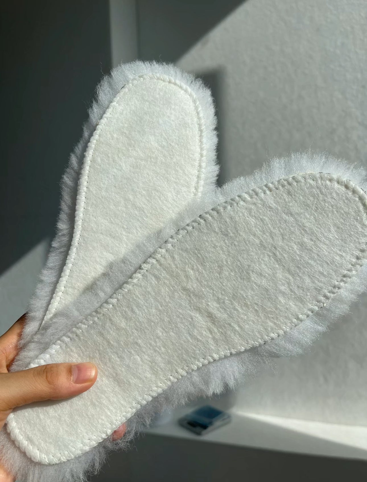 Genuine Lambskin Fur Insoles | 100% Natural Wool Shoe Inserts