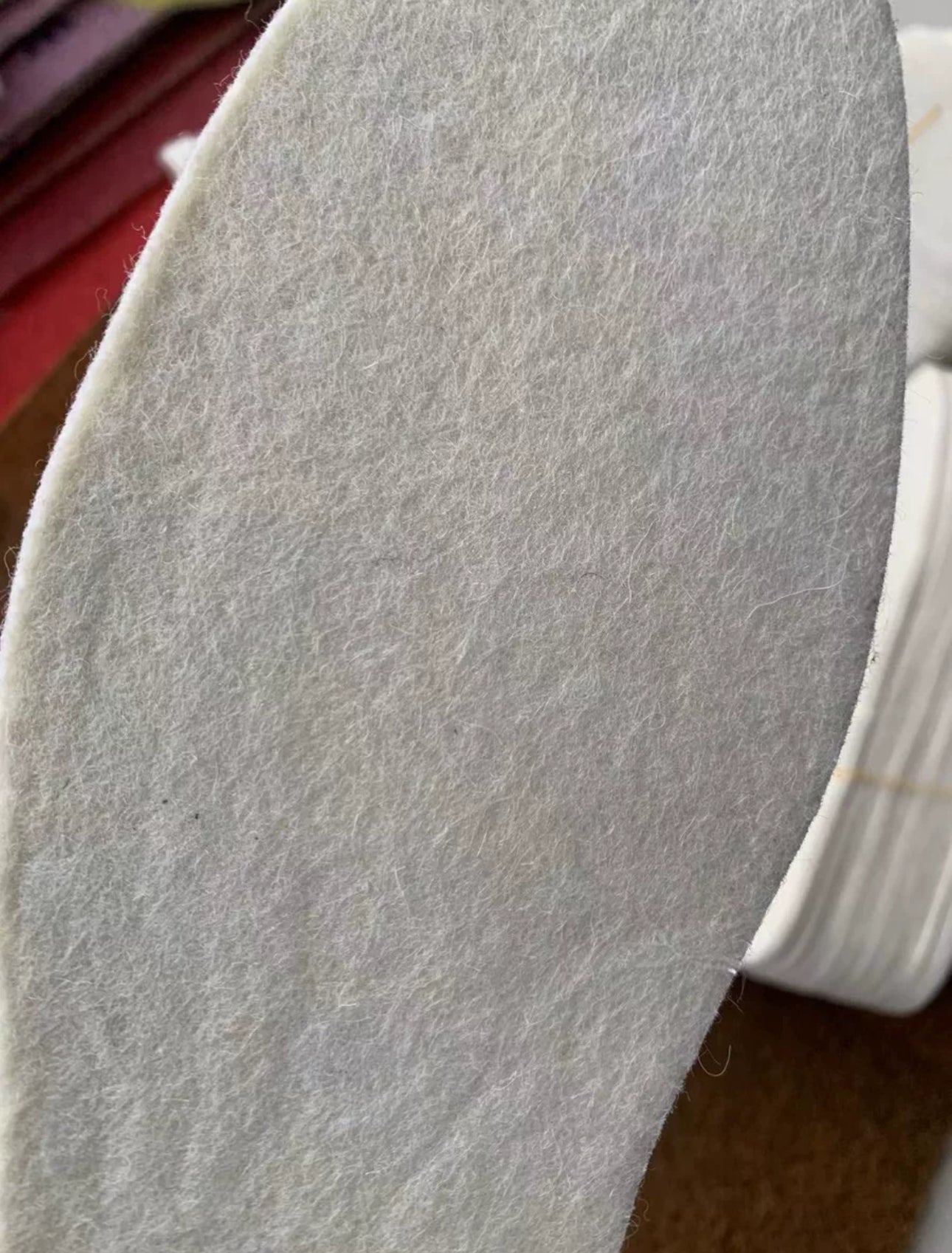100% Natural Pure Wool Felt Insoles Eco-Friendly